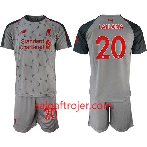 Liverpool Fodboldtrøjer Lallana 20 Børn 3. sæt 2018/19 Kort ærmer Liverpool Fodboldtrøjer Lallana 20 Børn 3. sæt 2018/19 Kort ærmer